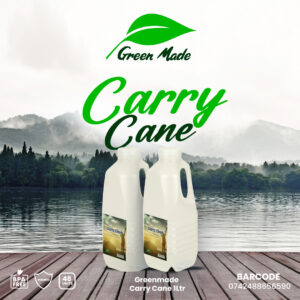 Carry Cane 1Ltr Bottle Transparent